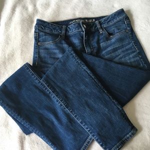 AEO Super Stretch Super High Rise Long Jeggings